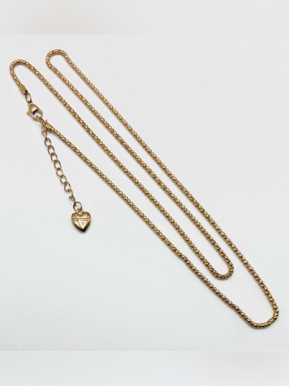 New Betsey Johnson Gold Chain Necklace